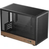 Deepcool Case | CH260 Wood | Juodas | Micro Tower