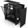 NZXT PC korpusas H5 Flow midi tower 2024 juodas langas