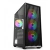 Sharkoon VK4 Rainbow ATX 1xGlas juodas