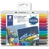 Dvigubų tekstilės žymeklių rinkinys Staedtler Design Journey, 12 vnt.