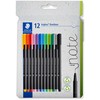 Staedtler STAEDTLER Fineliner triplus rPP, 12STück