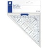Staedtler Linijka kątowa 22cm Acryl su laikikliu permatomas