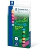 Staedtler STAEDTLER Wandtafelkreide farbig 12St Dėklas