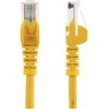 StarTech RJ-45 Cat5e patinas-vyras 0,5m geltonas (45PAT50CMYL)