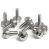 StarTech Rinkinys varžtai M5 x 12mm/poveržlės - 100vnt Sidabrinė (CABSCREWSM5)