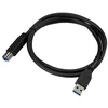 USB kabelis StarTech USB-A - USB-B 1 m Juodas (USB3CAB1M)
