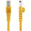 StarTech 1M CAT 5E Geltonas SNAGLESS/ETHERNET RJ45 KABELIO VYNAS Į VYNU