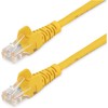 StarTech 1M CAT 5E Geltonas SNAGLESS/ETHERNET RJ45 KABELIO VYNAS Į VYNU
