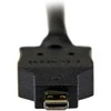 Kabelis StarTech HDMI Micro - DVI- D 1m Juodas (HDDDVIMM1M)