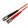 StarTech Pluošto laikiklis, LC- ST, 50 / 125, 1 m, oranžinė (50FIBLCST1)