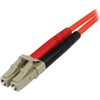 StarTech Pluošto laikiklis, LC- ST, 50 / 125, 1 m, oranžinė (50FIBLCST1)