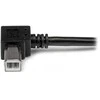 USB kabelis StarTech USB-A - USB-B 1 m Juodas (USBAB1MR)