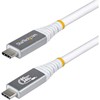 Kabelis USB StarTech 1m USB4 80Gbps USB-C Thunderbolt 4 DP2.1 240W 8K 120Hz Baltas (CC1M80GUSB4CABLEW)