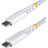 Kabelis USB StarTech Kabelis ładujący USB-C 1 m USB 2.0 60W Baltas (USB2CC1MNCBRWH)
