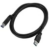 Kabelis USB StarTech USB-A - USB-B 2 m Juodas (USB3CAB2M)