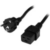 StarTech.com CEE7 / IEC 320 C19 2.0m Juoda 2 m CEE7/7 C19 šakotuvas