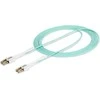StarTech StarTech 450FBLCLC3PP optinis kabelis 3 m LC LOMM OM4 Aqua spalva