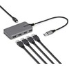 HUB USB StarTech STARTECH.COM 4-Port USB-A Hub 5Gbps Busbetrieben Typ A auf 4x USB-A 3.0 Hub USB-C-įkroviklis Port Mini Reisehub-Verteiler USB Splitter