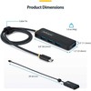 HUB USB StarTech 4-Port USB-C Hub USB 3.0 5Gbps mini rozdzielacz USB zasilany su magistrali su kablem 61cm USB-C do 4x USB-A Splitter