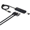 HUB USB StarTech 4-Port USB-C Hub USB 3.0 5Gbps mini rozdzielacz USB zasilany su magistrali su kablem 61cm USB-C do 4x USB-A Splitter