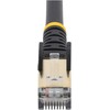 StarTech STARTECH.COM 5 m CAT6A- Ethernet - Kabelis - Juodas - RJ45- Ethernet - Kabelis - Snagless - STP- Kabelis - Kupfer - 10- Gbit Netzwerkkabel