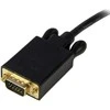 Kabelis StarTech DisplayPort – D-Sub (VGA) 1,8 m juodas (DP2VGAMM6B)