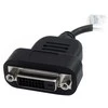 AV adapteris StarTech Rodyti Uostas - DVI- D 0.2m Juodas (DP2DVIS)