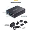 Startechcom Gigabit Singlemode SM LC Glasfaser-Medienkonverter 10 100 oder 1000Mbps 20 km RJ45 zu LC Vollmetallgehuse TAA
