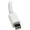 Adapteris AV StarTech DisplayPort Mini - D-Sub (VGA) balta (MDP2VGAW)