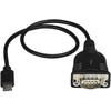 USB kabelis StarTech USB-C - RS- 232 0.4 m Juodas (ICUSB232PROC)