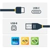 StarTech 1M USB 2.0 USB-C Į USB-B CBL/.
