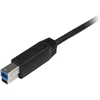 USB kabelis StarTech USB-C - USB-B 2 m Juodas (USB315CB2M)