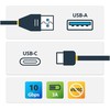 USB laidas StarTech USB-A – USB-C 0,5 m juodas (USB31AC50CM)