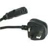 Maitinimo kabelis StarTech StarTech BS13U-1M-POWER-LEAD maitinimo kabelis juodas BS 1363 C13 skydelis