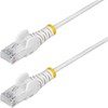 StarTech 1.5M Baltas SLIM CAT6 CABLE