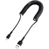 USB kabelis StarTech USB-A - Žaibas 1 m Juodas (RUSB2ALT1MBC)