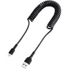USB kabelis StarTech USB-A - Žaibas 1 m Juodas (RUSB2ALT1MBC)