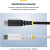 Kabelis USB StarTech USB-C do USB-C 1m USB 2.0 Power Delivery 60 W Wytrzymały Juodas (USB2CC1MNCBR)