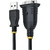 USB kabelis StarTech USB-A - DB-9 0.91 m Juodas (1P3FP- USB- SERIAL)