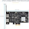 Tinklo plokštė StarTech StarTech PR22GI-NETWORK-CARD tinklo plokštė Vidinis Ethernet 2500 Mbit/s
