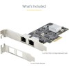 Tinklo plokštė StarTech StarTech PR22GI-NETWORK-CARD tinklo plokštė Vidinis Ethernet 2500 Mbit/s