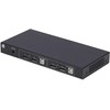 Przełącznik StarTech StarTech.com 2-Port Dual-Monitorius DisplayPort KVM Switch with Dual View Video Matrix, 4K 60Hz, 4x USB Hub Ports, Hotkey Switching, DP 1.2 Matrix KVM, TAA Compliant, 3840 x 2160 pikselių, 4K Ultra HD, 36 W, Juodas