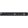 Przełącznik StarTech StarTech.com 2-Port Dual-Monitorius DisplayPort KVM Switch with Dual View Video Matrix, 4K 60Hz, 4x USB Hub Ports, Hotkey Switching, DP 1.2 Matrix KVM, TAA Compliant, 3840 x 2160 pikselių, 4K Ultra HD, 36 W, Juodas