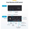 StarTech StarTech.com perjungiklis P2ADDH462-KVM-SWITCH, 3840 x 2160 pikselių, 4K Ultra HD, 36 W, juoda