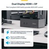 StarTech StarTech.com perjungiklis P2ADDH462-KVM-SWITCH, 3840 x 2160 pikselių, 4K Ultra HD, 36 W, juoda