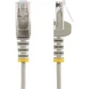 StarTech STARTECH.COM 2.5m Cat6-Kabelis - Schlankes Cat6-Patchkabel - GraU - Snagless- RJ45 - Steckverbing - LSZH - 28 AWG Kupferdraht
