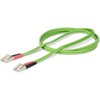StarTech StarTech LCLCL-2M-OM5-FIBER optinis kabelis LC LOMM žalias