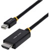Adapteris AV StarTech STARTECH.COM 2m Mini DisplayPort do HDMI kabelis adapter 4K 60Hz su HBR3 HDCP 2.3 i DPCP MDP do HDMI 2.0 kabelis aktywny konwerter wideo