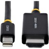 Adapteris AV StarTech STARTECH.COM 2m Mini DisplayPort do HDMI kabelis adapter 4K 60Hz su HBR3 HDCP 2.3 i DPCP MDP do HDMI 2.0 kabelis aktywny konwerter wideo