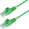StarTech StarTech N6PAT200CMGNS kabelis sieciowy Žalias 2 m Cat6 U/UTP (UTP)